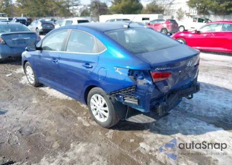 2020 Hyundai Accent Sel из США, поврежденный, VIN 3KPC24A68LE123543